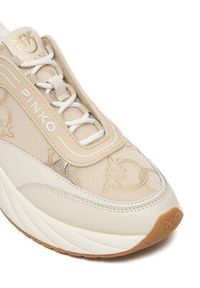 Pinko - PINKO Sneakersy Ariel 19 SS0097 P140 Beżowy. Kolor: beżowy. Materiał: skóra #5