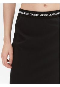 Versace Jeans Couture Spódnica ołówkowa 75HAE806 Czarny Regular Fit. Kolor: czarny. Materiał: syntetyk
