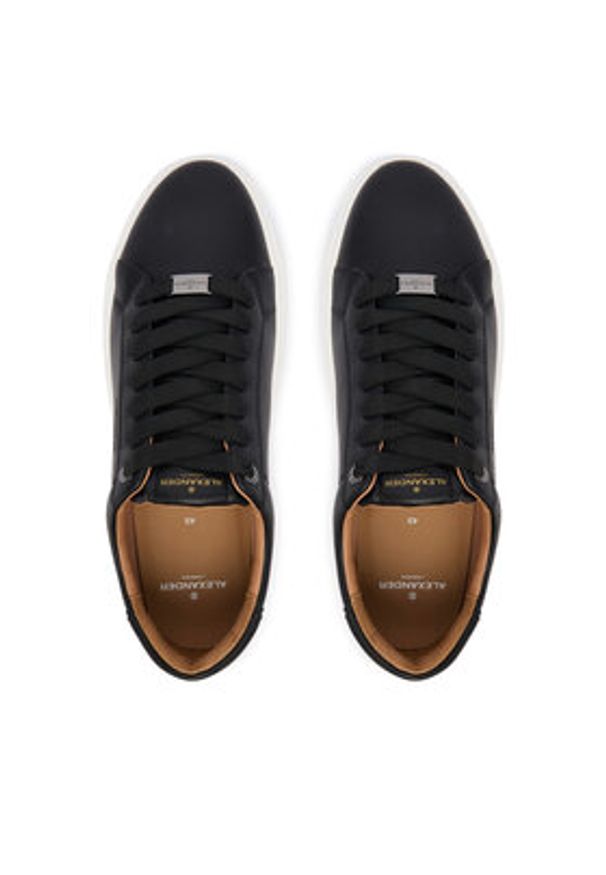 Alexander Smith Sneakersy London ALBCLDM-9012-BLK Czarny. Kolor: czarny. Materiał: skóra