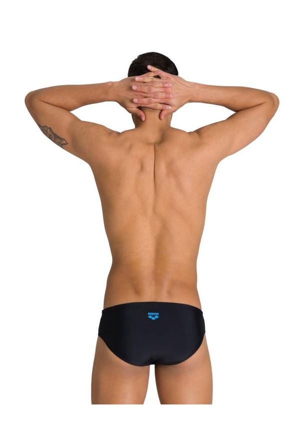 Kąpielówki slipy męskie na basen Arena Starry Brief. Kolor: czarny, niebieski, wielokolorowy