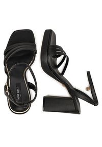 Nine West Sandały TS6197-01 Czarny. Kolor: czarny. Materiał: syntetyk, materiał #4
