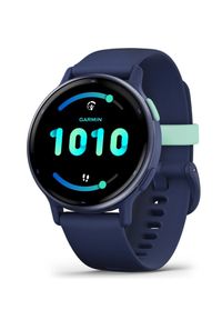 GARMIN - Smartwatch Garmin Vivoactive 5 granatowy. Rodzaj zegarka: smartwatch. Kolor: niebieski. Styl: sportowy, casual