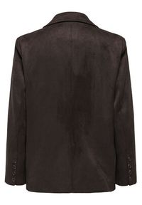 only - ONLY Marynarka Lina 15357019 Brązowy Loose Fit. Kolor: brązowy. Materiał: skóra #5