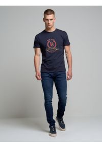 Big-Star - Spodnie jeans męskie Terry Slim 557. Stan: obniżony. Kolor: niebieski #5