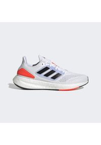 Adidas - Buty do biegania adidas Pureboost 22. Kolor: niebieski, wielokolorowy, czarny, biały. Materiał: materiał