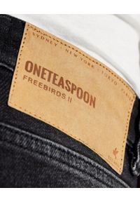 ONETEASPOON - Czarne jeansy rurki Freebirds II Low Waist. Kolor: czarny #5