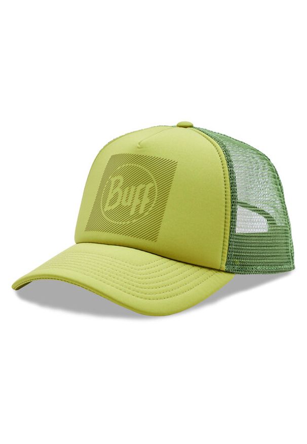 Buff Czapka z daszkiem Trucker Cap Reth 131403.867.30.00 Zielony. Kolor: zielony. Materiał: poliester, materiał