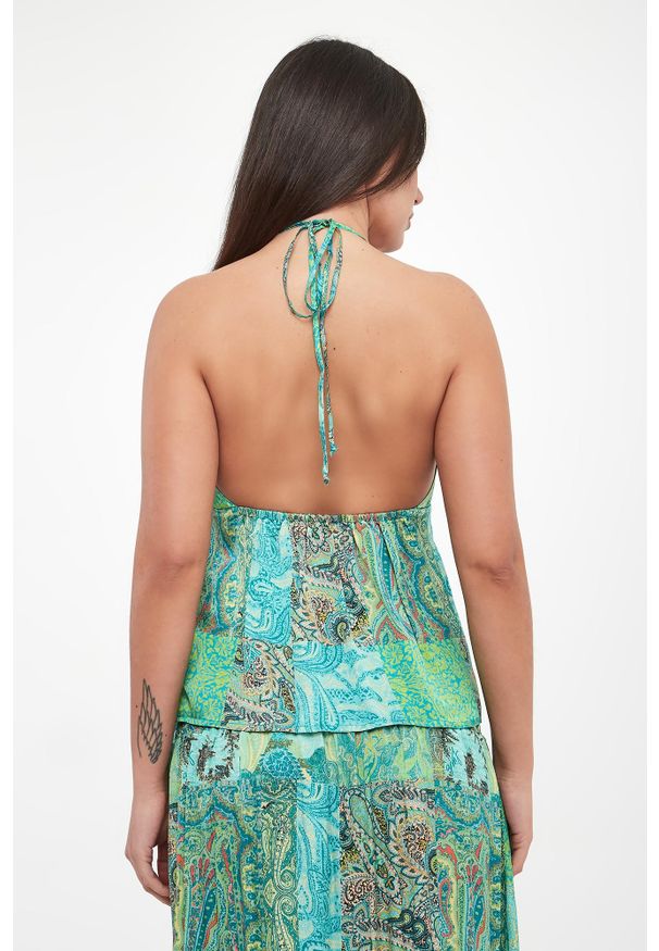 Liu Jo - Top damski ze wzorem paisley LIU JO. Wzór: paisley