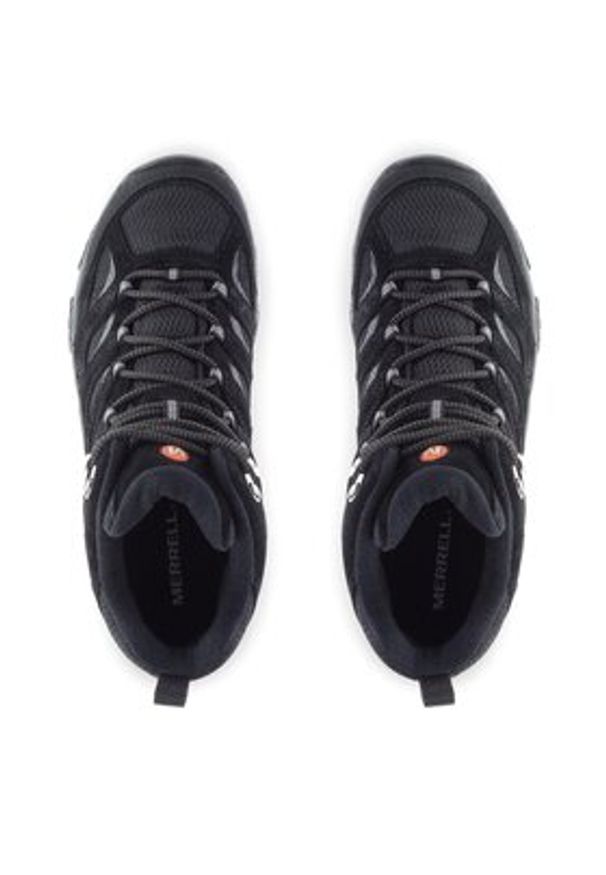 Merrell Trekkingi Moab 3 Mid Gtx J036243 Czarny. Kolor: czarny. Materiał: zamsz, skóra. Sport: turystyka piesza