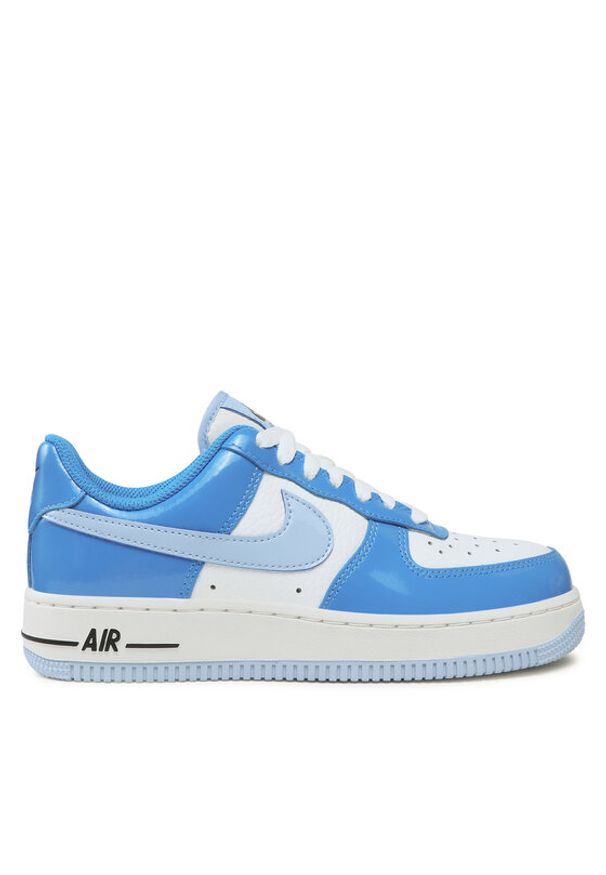 Nike Sneakersy Air Force 1 '07 FJ4801 400 Niebieski. Kolor: niebieski. Materiał: skóra. Model: Nike Air Force