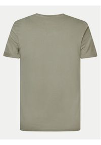 Petrol Industries T-Shirt M-1040-TSR602 Zielony Regular Fit. Kolor: zielony. Materiał: bawełna