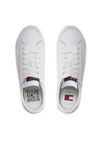 Tommy Jeans Sneakersy Tjw Vulc Flatform Sneaker Ess EN0EN02509 Biały. Kolor: biały. Materiał: skóra #6