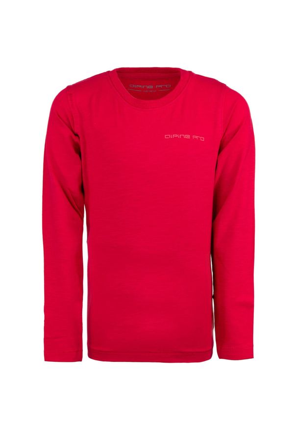 ALPINE PRO - T-shirt dziecięcy Alpine Pro Howardo z miękkiej bawełny, rozmiar 92-98. Kolor: zielony. Materiał: elastan, bawełna. Sport: kolarstwo