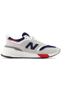 Buty unisex New Balance U997REB – szare. Okazja: na co dzień. Kolor: szary. Materiał: guma, syntetyk, skóra, materiał. Szerokość cholewki: normalna