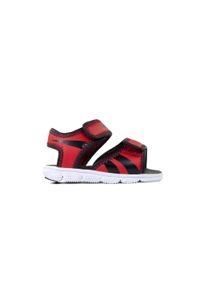 Reebok - Buty sandały dla dziewczynki REEBOK WAVE GLIDER na rzepy. Zapięcie: rzepy. Kolor: czerwony. Sport: turystyka piesza