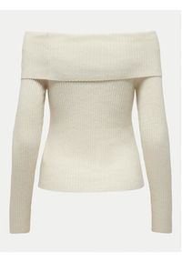 only - ONLY Sweter Katia 15311830 Écru Regular Fit. Materiał: syntetyk #7