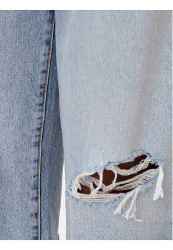 only - ONLY Szorty jeansowe Cobain 15349183 Niebieski Loose Fit. Kolor: niebieski. Materiał: bawełna