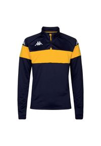 Bluza Kappa Dovare. Kolor: niebieski, wielokolorowy, żółty. Sport: fitness