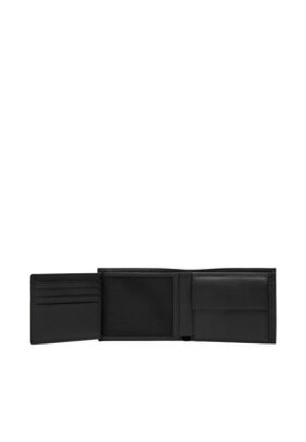 BOSS Portfel męski 50546139 Czarny. Kolor: czarny. Materiał: skóra