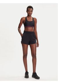 Under Armour Biustonosz sportowy Crossback Mid Bra 1361034-004 Czarny Compression Fit. Kolor: czarny. Materiał: syntetyk #5