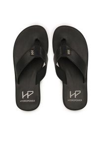 Helly Hansen Japonki Seasand Leather Sandal 11495_990 Czarny. Kolor: czarny. Materiał: nubuk, skóra #5