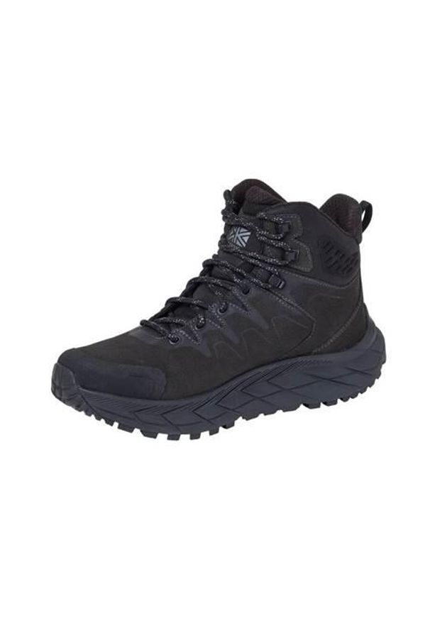 Buty trekkingowe męskie Karrimor Outdoor Goshawk. Wysokość cholewki: za kostkę. Kolor: czarny. Materiał: zamsz. Szerokość cholewki: normalna. Sport: outdoor