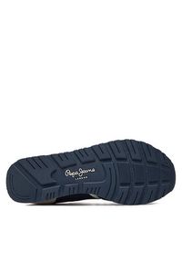 Pepe Jeans Sneakersy Brit Road M PMS40007 Granatowy. Kolor: niebieski. Materiał: materiał #3