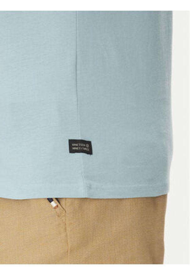 INDICODE T-Shirt Kloge 40-915 Niebieski Regular Fit. Kolor: niebieski. Materiał: bawełna