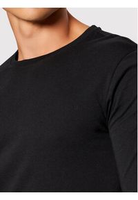 United Colors of Benetton - United Colors Of Benetton Longsleeve 3U53J1F05 Czarny Regular Fit. Kolor: czarny. Materiał: bawełna. Długość rękawa: długi rękaw