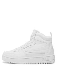 Fila Sneakersy Fxventuno Le Mid Wmn FFW0201.10004 Biały. Kolor: biały. Materiał: skóra