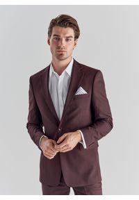 Pako Lorente - PAKO LORENTE – Spodnie męskie garniturowe P21WF-6G-079-D. Materiał: poliester, elastan, wiskoza. Wzór: gładki. Styl: elegancki #8