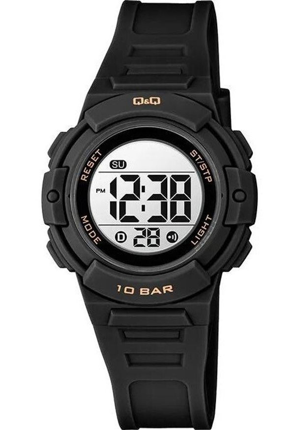 Zegarek QQ Zegarek damski QQ G32A-004V czarny. Kolor: czarny