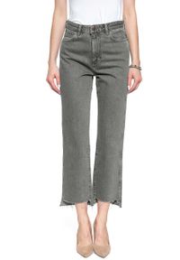 Wrangler - WRANGLER RETRO STRAIGHT GREY MULES W238RJ24R. Stan: podwyższony. Styl: retro #9