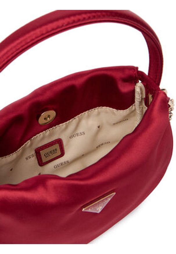 Guess Torebka Elsie Mini HWSE96 50750 Bordowy. Kolor: czerwony