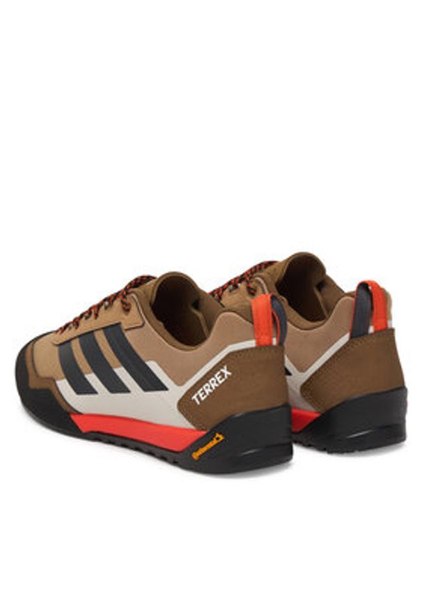 Adidas - adidas Sneakersy Terrex Skychaser Solo Approach JS4329 Brązowy. Kolor: brązowy. Materiał: materiał. Model: Adidas Terrex