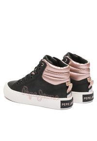 Pepe Jeans Sneakersy PGS30595 Czarny. Kolor: czarny