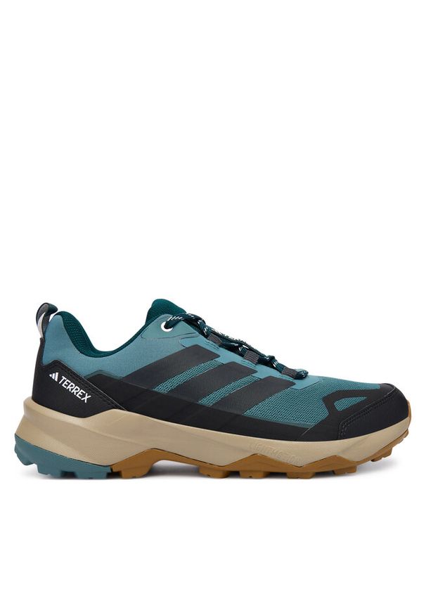 Adidas - Trekkingi adidas. Kolor: turkusowy. Model: Adidas Terrex. Sport: turystyka piesza