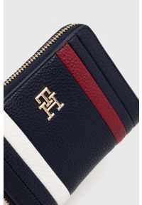 TOMMY HILFIGER - Tommy Hilfiger portfel damski kolor granatowy. Kolor: niebieski #2