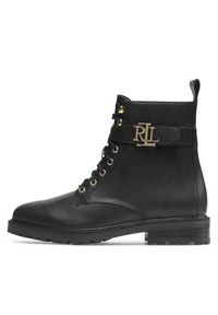 Lauren Ralph Lauren - LAUREN RALPH LAUREN Botki Elridge 802838413001 Czarny. Kolor: czarny. Materiał: skóra #8