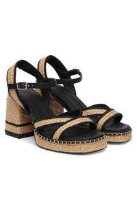 Castañer Espadryle Vanish 026156-4091 Czarny. Kolor: czarny. Materiał: materiał #5