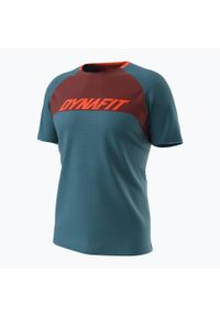 Dynafit - Koszulka rowerowa męska DYNAFIT Ride. Kolor: brązowy, niebieski, pomarańczowy, wielokolorowy, czerwony