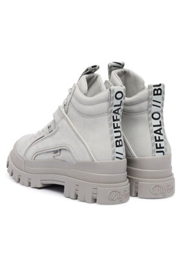 Buffalo Trzewiki Buffalo Aspha NC Mid 1622603 Szary. Kolor: szary. Materiał: skóra