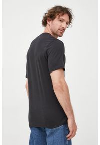 MICHAEL Michael Kors t-shirt bawełniany (3-pack) BR2C001023 kolor czarny gładki. Okazja: na co dzień. Kolor: czarny. Materiał: bawełna. Wzór: gładki. Styl: casual #5