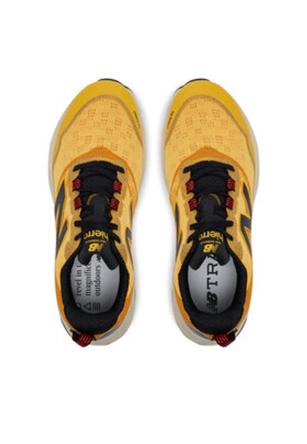 New Balance Buty do biegania Hierro MTHIERA9 Żółty. Kolor: żółty. Materiał: materiał