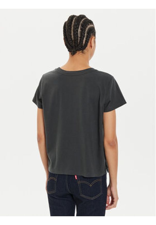 Levi's® T-Shirt Graphic A8804-0027 Czarny Boxy Fit. Kolor: czarny. Materiał: bawełna