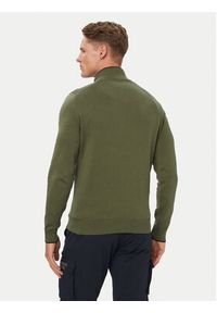 Aeronautica Militare Sweter 262MA1670UL00506 Khaki Regular Fit. Kolor: brązowy. Materiał: bawełna #4
