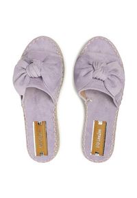 DeeZee Espadryle WSS990-81 Fioletowy. Kolor: fioletowy. Materiał: materiał #7