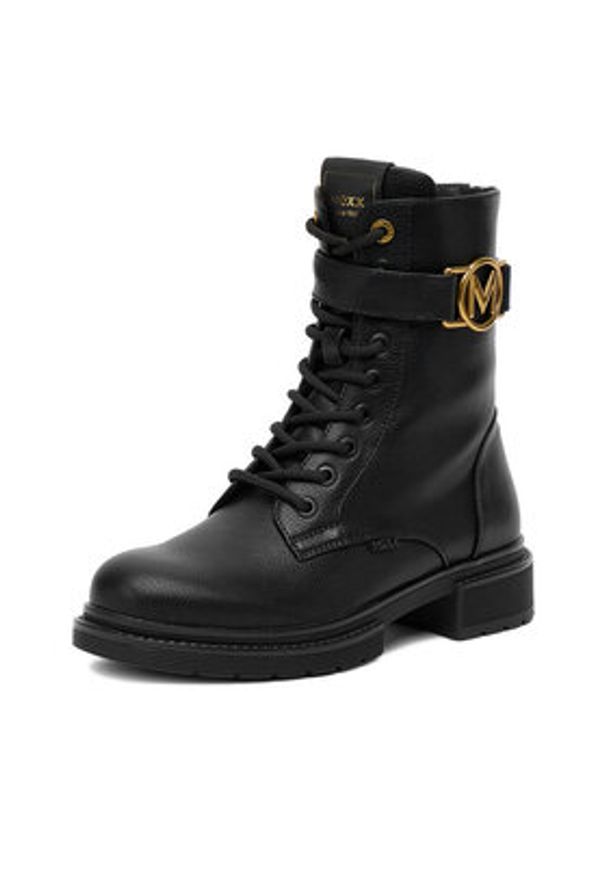 MEXX Trzewiki CEO-MI001710553W Czarny. Kolor: czarny. Materiał: skóra, materiał