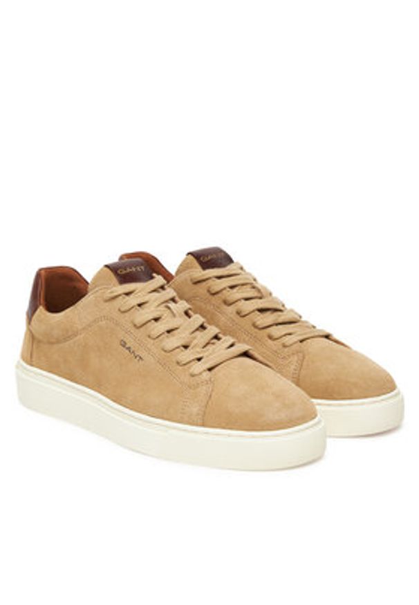 GANT - Gant Sneakersy 30633888 Beżowy. Kolor: beżowy. Materiał: zamsz, skóra