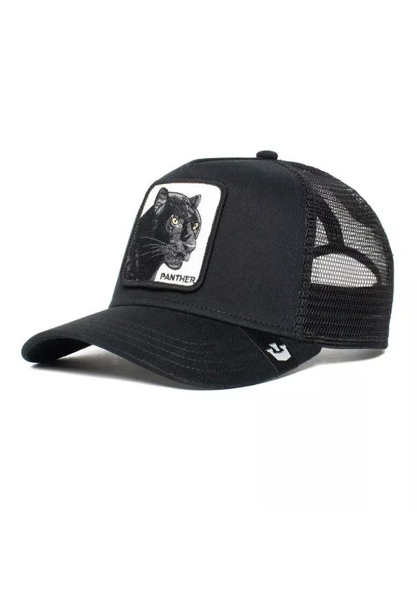 Czapka z daszkiem Goorin Bros. The Panther Trucker - 101-0381-BLK. Kolor: czarny